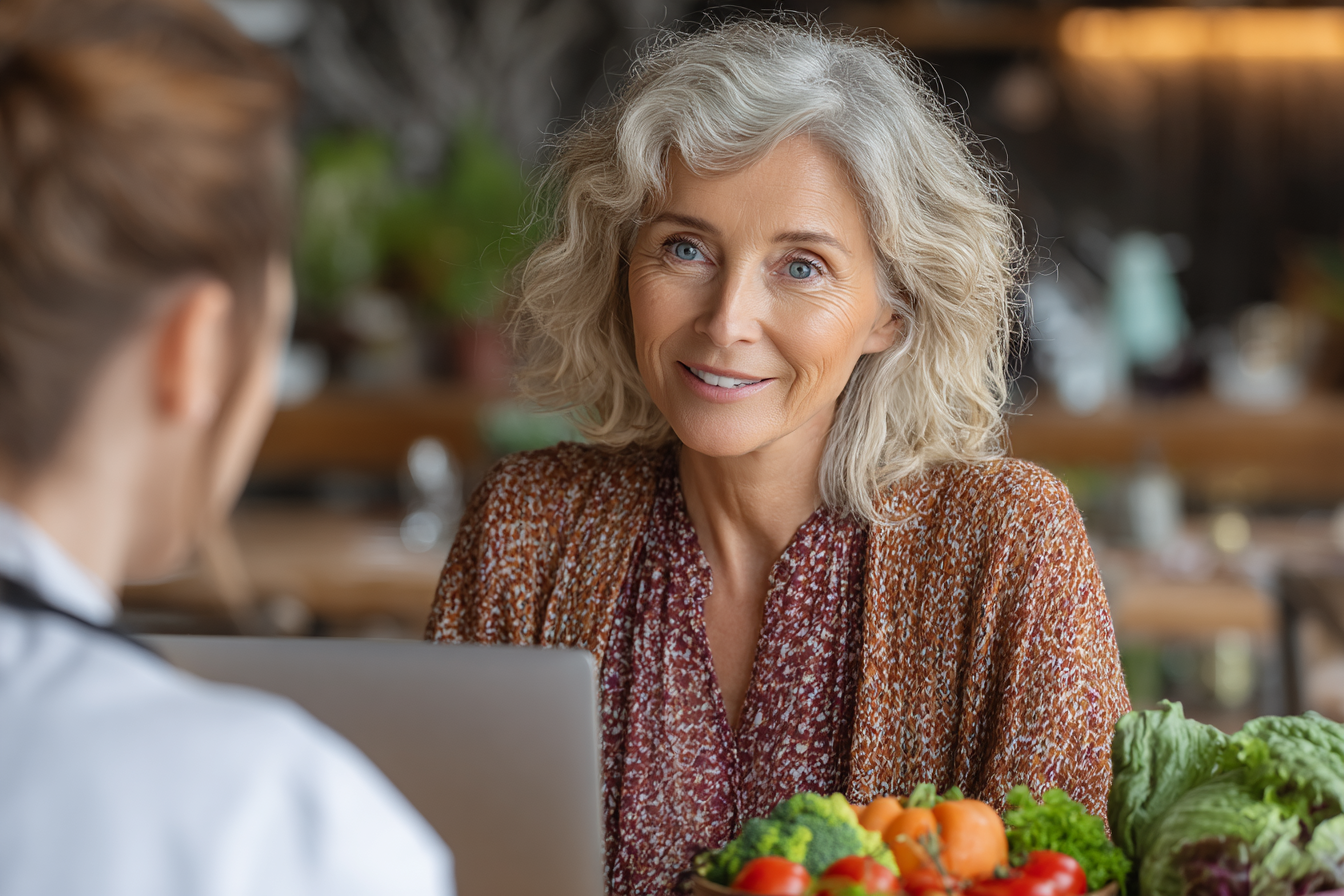 Сім'я готує разом здорову їжу